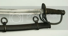 US M1840 HEAVY CAVALRY SABER BY SHEBLE & FISHER
