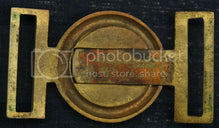 US OFFICER'S SWORD BELT PLATE BY AMES CA.1840