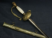 AMERICAN ARTILLERY OFFICER'S SWORD CA.1830