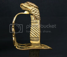 AMERICAN EAGLE POMMEL OFFICER'S SWORD CA.1805