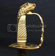 AMERICAN EAGLE POMMEL OFFICER'S SWORD CA.1805