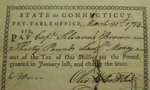 AMERICAN REVOLUTIONARY WAR OFFICER'S ENGLISH-MADE SILVER-HILTED CUTTOE AND DOCUMENT