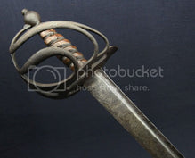 AMERICAN REVOLUTIONARY WAR PERIOD ENGLISH HANGER