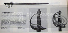 AMERICAN REVOLUTIONARY WAR PERIOD ENGLISH HANGER