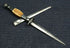 AMERICAN SILVER-MOUNTED SMALL DIRK ca.1820