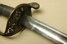US M1850 FOOT OFFICER'S SWORD BY HENRY SAUERBIER