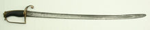 BRITISH NAVAL OFFICERS FIGHTING SWORD CA.1780-1800