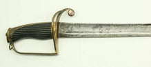 BRITISH NAVAL OFFICERS FIGHTING SWORD CA.1780-1800