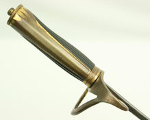 BRITISH NAVAL OFFICERS FIGHTING SWORD CA.1780-1800