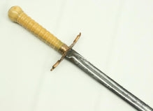 BRITISH GEORGIAN NAVAL OFFICER'S DIRK CA.1800