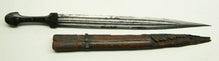 CAUCASIAN KINDJAL WITH NICELY ETCHED BLADE