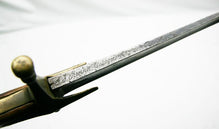BRITISH NAPOLEONIC CAVALRY OFFICER'S MAMELUKE SABER RELIC