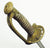 US NAVY M1852 OFFICERS SWORD WITH RARE SHAGREEN SCABBARD CA.1861