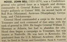 CONFEDERATE GENERAL JOHN BELL HOOD CDV