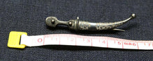 CAUCASIAN SILVER NIELLO KINDJAL BROOCH VLADIKAVKAZ