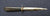 SMALL DIRK WITH EBONY AND SILVER HILT, mid-1800s