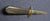 SMALL DIRK WITH EBONY AND SILVER HILT, mid-1800s