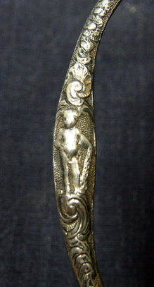 FRENCH SILVER-HILTED HERCULES LABORS SMALLSWORD CA.1780