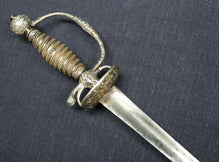 FRENCH SILVER-HILTED HERCULES LABORS SMALLSWORD CA.1780