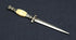AMERICAN SMALL SILVER-MOUNTED DAGGER OR DIRK ca.1820