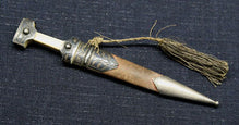 RUSSIAN SILVER-MOUNTED BOY'S KINDJAL WITH PROVENANCE