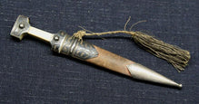 RUSSIAN SILVER-MOUNTED BOY'S KINDJAL WITH PROVENANCE