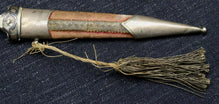 RUSSIAN SILVER-MOUNTED BOY'S KINDJAL WITH PROVENANCE