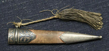 RUSSIAN SILVER-MOUNTED BOY'S KINDJAL WITH PROVENANCE