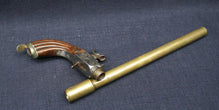 FRENCH BREECH-LOADING PERCUSSION BICYCLE PISTOL