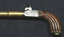 FRENCH BREECH-LOADING PERCUSSION BICYCLE PISTOL