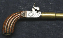 FRENCH BREECH-LOADING PERCUSSION BICYCLE PISTOL