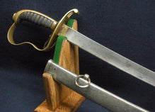 GERMAN BAVARIAN M1855 INFANTRY OFFICERS SWORD IN FINE DAMSACUS