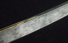 GERMAN BAVARIAN M1855 INFANTRY OFFICERS SWORD IN FINE DAMSACUS