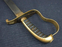 GERMAN BAVARIAN M1855 INFANTRY OFFICERS SWORD IN FINE DAMSACUS