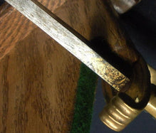 GERMAN BAVARIAN M1855 INFANTRY OFFICERS SWORD IN FINE DAMSACUS