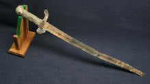 US M1855 COLT REVOLVING RIFLE BAYONET - COLT FACTORY FIRE RELIC