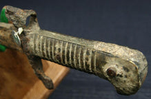 US M1855 COLT REVOLVING RIFLE BAYONET - COLT FACTORY FIRE RELIC