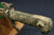 US M1855 COLT REVOLVING RIFLE BAYONET - COLT FACTORY FIRE RELIC