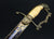 AMERICAN MOUNTED ARTILLERY OFFICER'S SABER AND BUFF BELT ca.1830