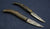 TWO FRENCH OR CORSICAN FOLDING KNIVES 1800s