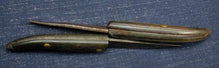TWO FRENCH OR CORSICAN FOLDING KNIVES 1800s