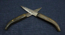TWO FRENCH OR CORSICAN FOLDING KNIVES 1800s