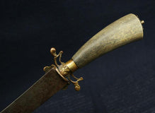 EUROPEAN HUNTING CUTTOE DAGGER CA.1745