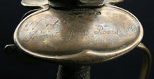 ENGLISH SILVER-HILTED SMALL-SWORD DATED 1722
