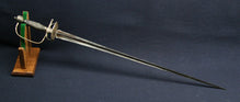 ENGLISH SILVER-HILTED SMALL-SWORD DATED 1722