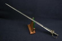 ENGLISH SILVER-HILTED SMALL-SWORD DATED 1722