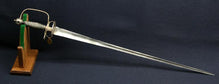 ENGLISH SILVER-HILTED SMALL-SWORD DATED 1722