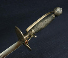ENGLISH SILVER-HILTED SMALL-SWORD DATED 1722